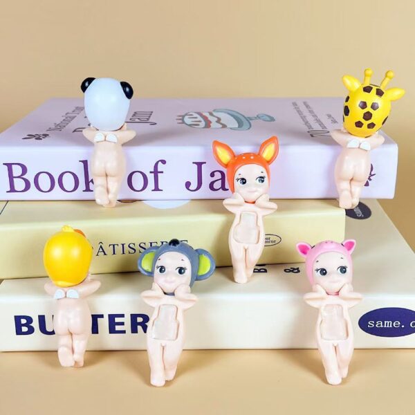 1 Animal Angel Sonny Angel Car Doll Party Angel Cute Blind Box Trendy Play Doll Car Screen Ornament Handmade