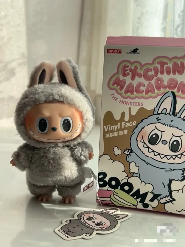Bubble Mart Labubu Macaron first generation vinyl faced figurine blind box figurine