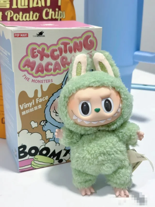 Bubble Mart Labubu Macaron first generation vinyl faced figurine blind box figurine