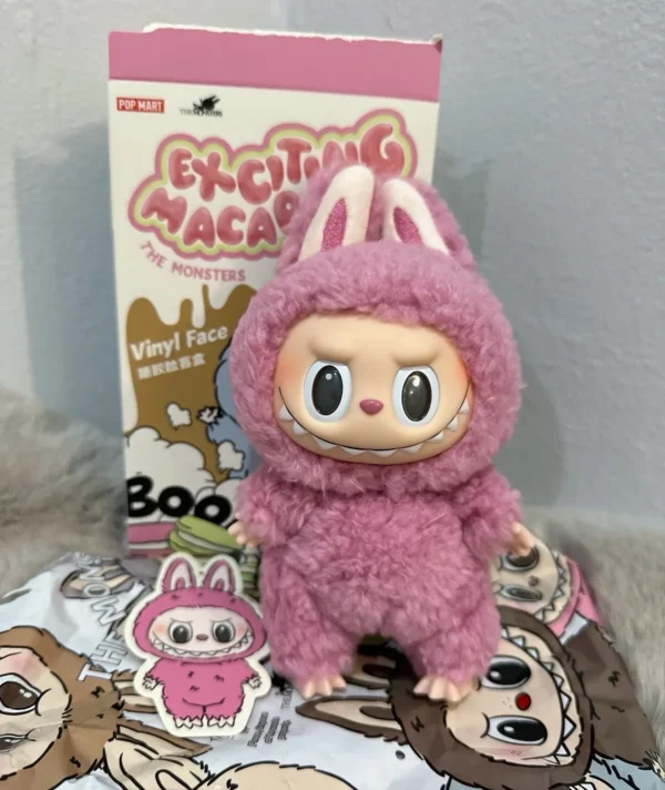 Bubble Mart Labubu Macaron first generation vinyl faced figurine blind box figurine