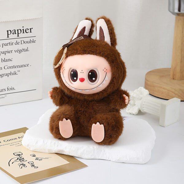 Bubble Mart Labubu Macaron Second Generation Vinyl Faced Doll Blind Box Handmade