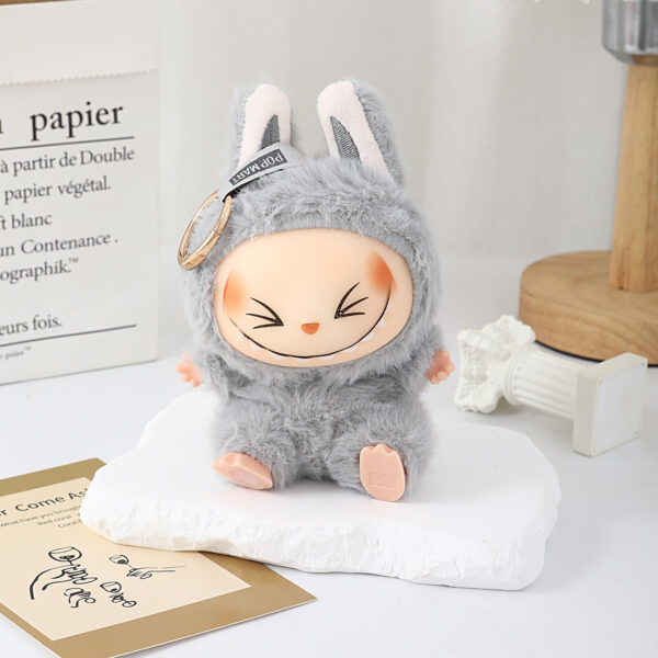 Bubble Mart Labubu Macaron Second Generation Vinyl Faced Doll Blind Box Handmade