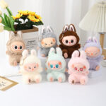 Bubble Mart Labubu Macaron Second Generation Vinyl Faced Doll Blind Box Handmade