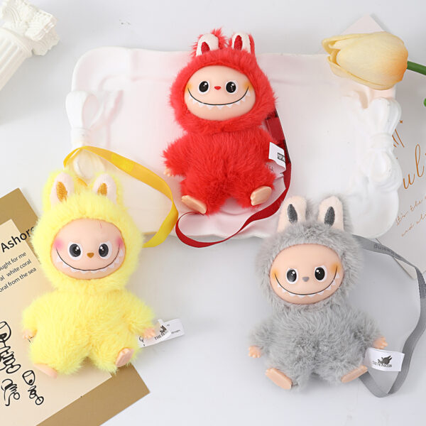 Bubble Mart LABUBU Rubble 4.0 Bottom Password Vinyl Series Pendant Mini Letter Blind Box