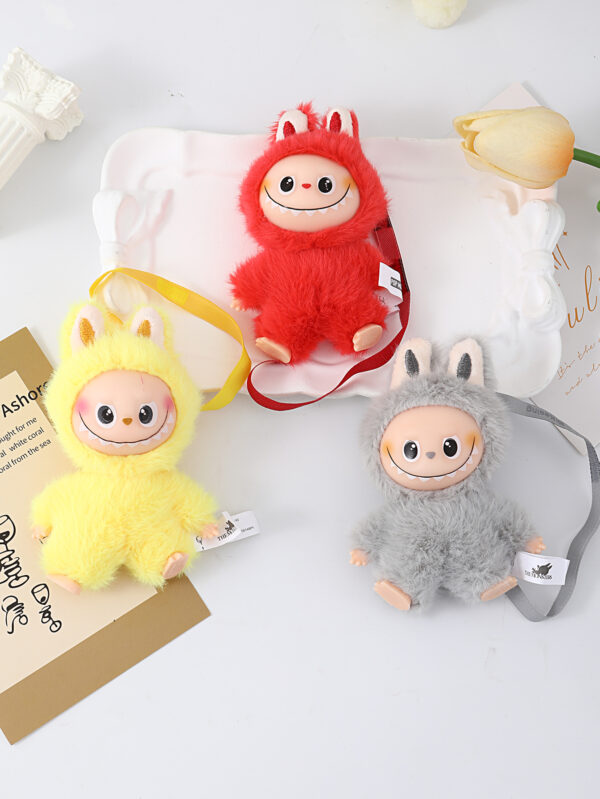 Bubble Mart LABUBU Rubble 4.0 Bottom Password Vinyl Series Pendant Mini Letter Blind Box