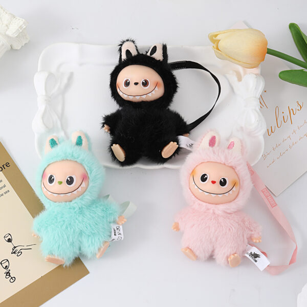 Bubble Mart LABUBU Rubble 4.0 Bottom Password Vinyl Series Pendant Mini Letter Blind Box