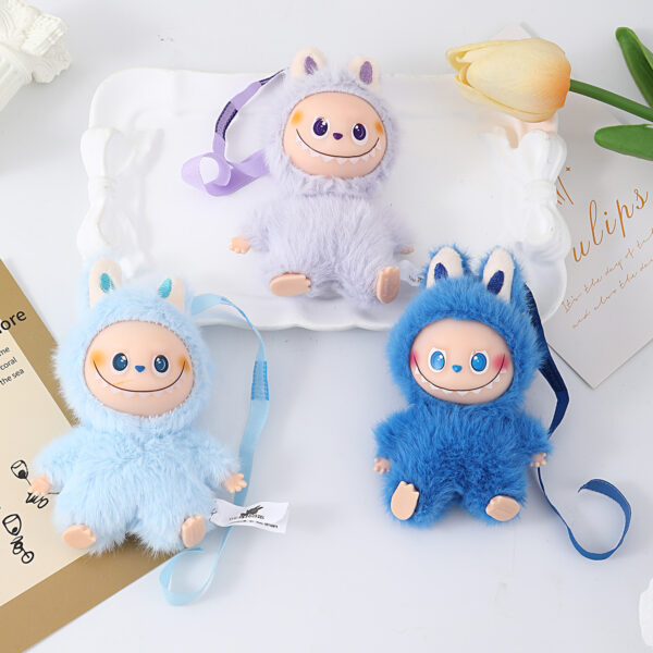 Bubble Mart LABUBU Rubble 4.0 Bottom Password Vinyl Series Pendant Mini Letter Blind Box