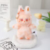 1J5A9679 Bubble Mart LABUBU Pulling Cloth Third Generation Front High Energy Vinyl Face Plush Pendant