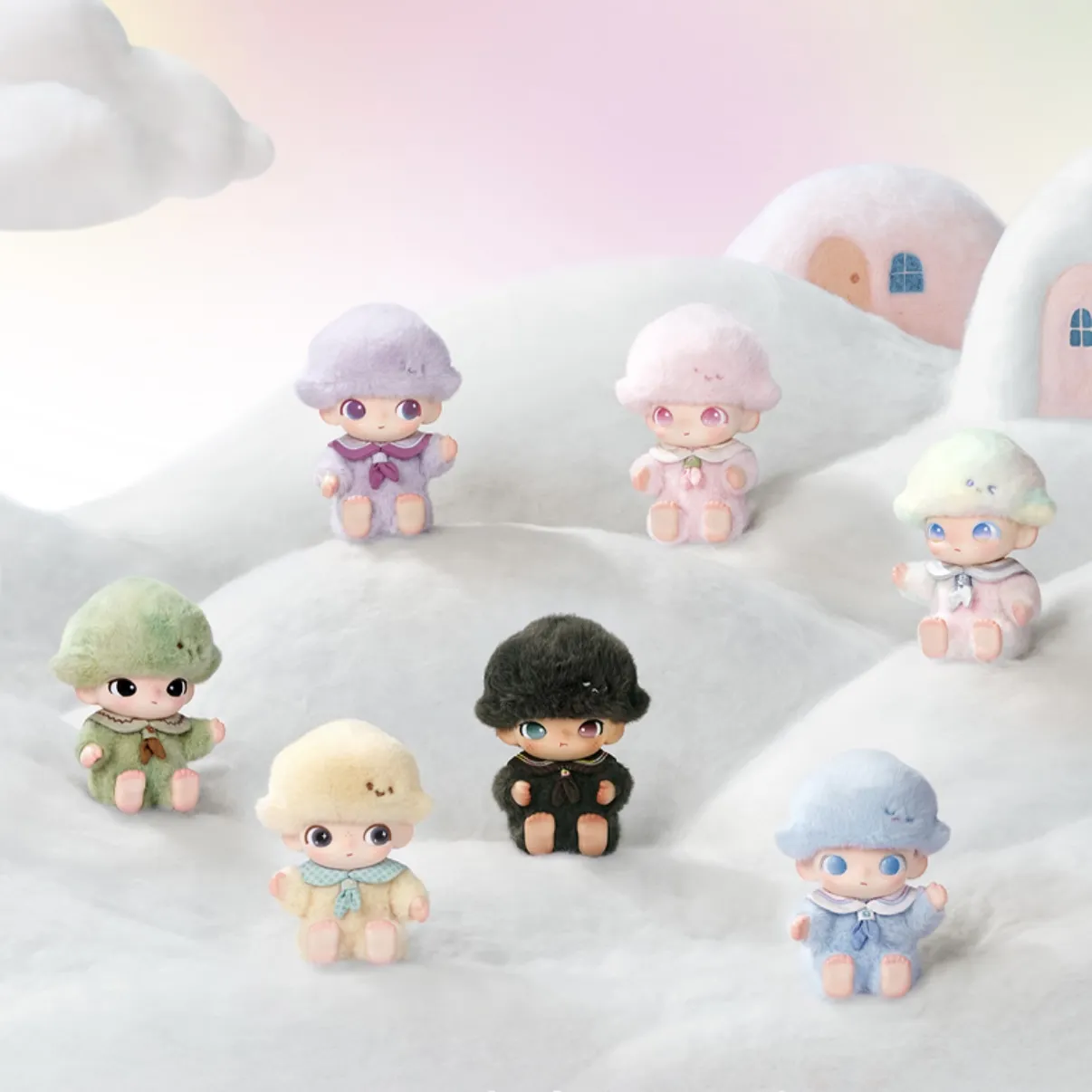 2 Animal Angel Sonny Angel Car Doll Party Angel Cute Blind Box Trendy Play Doll Car Screen Ornament Handmade