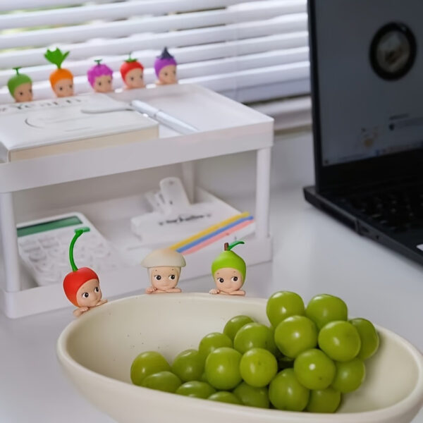 8 Fruit Angel Sonny Angel Car-mounted Doll Pup Angel Cute Blind Box Trendy Figurine Car Dashboard Ornament