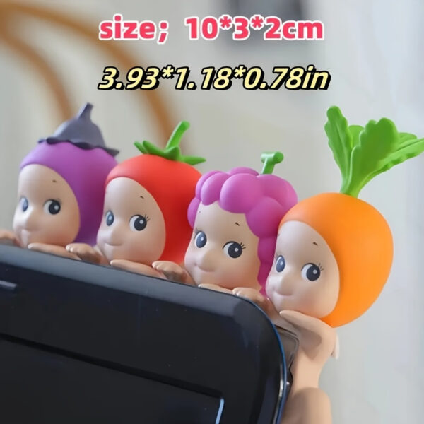 9 Fruit Angel Sonny Angel Car-mounted Doll Pup Angel Cute Blind Box Trendy Figurine Car Dashboard Ornament