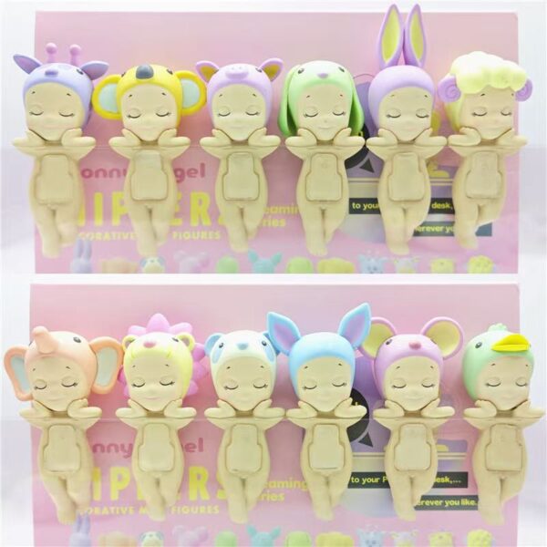 b11a73a5c7642929ca70952fc4f41fa6 Sleep Sonny Angel Car Doll Party Angel Cute Blind Box Trendy Play Doll Car Screen Ornament Handmade