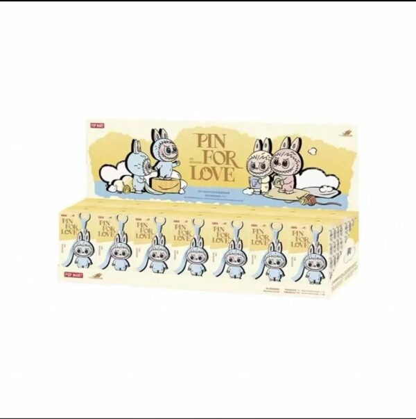 Bubble Mart LABUBU Rubble 4.0 Bottom Password Vinyl Series Pendant Mini Letter Blind Box